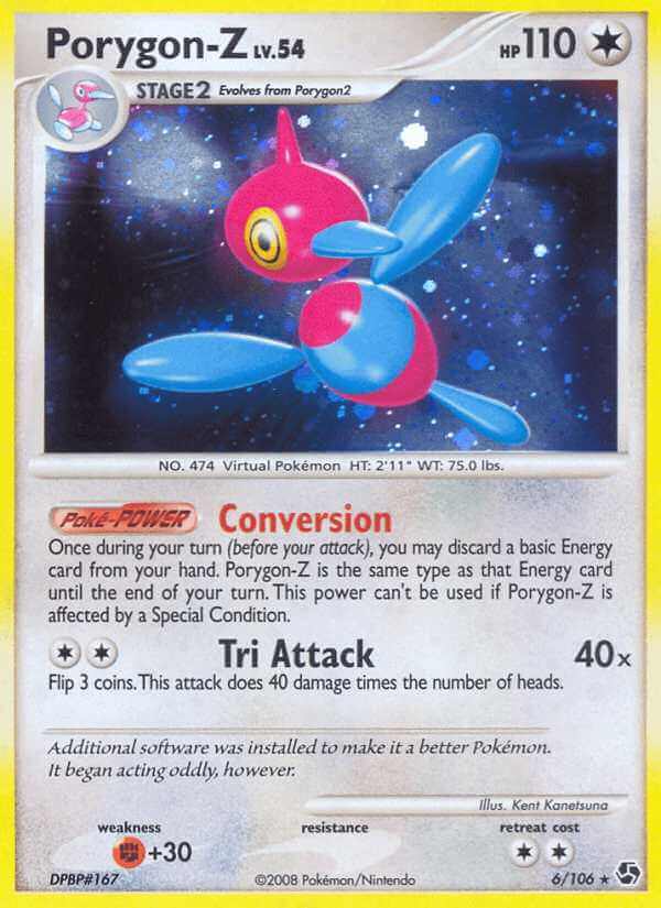 Porygon-Z debut card