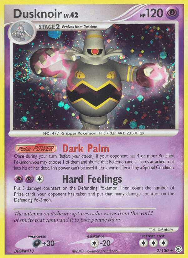 Dusknoir debut card
