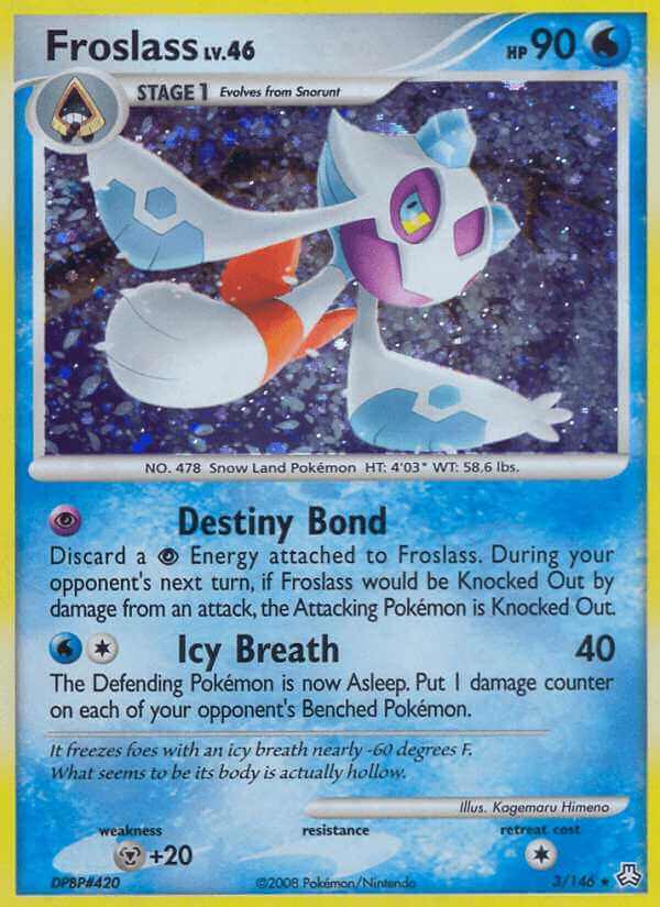 Froslass debut card