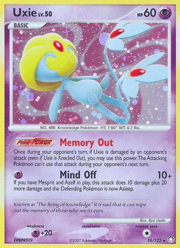 Uxie debut card