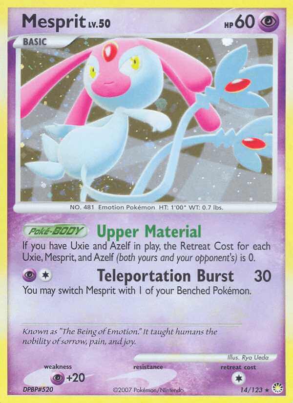 Mesprit debut card
