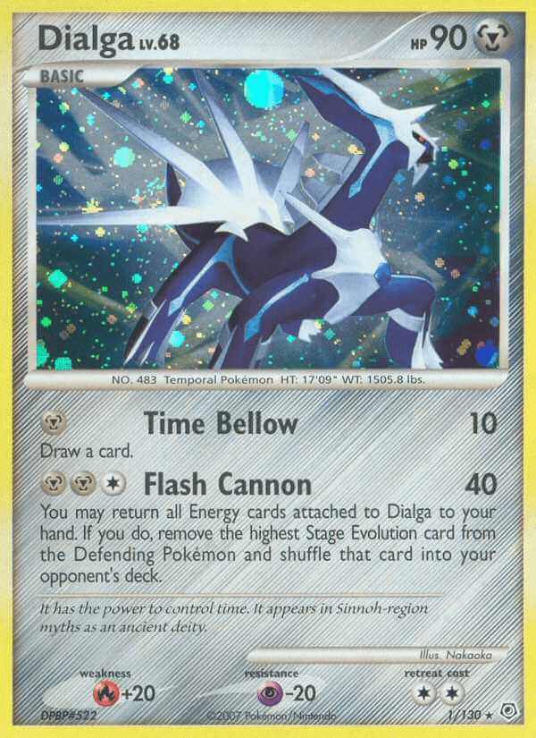 Dialga debut card