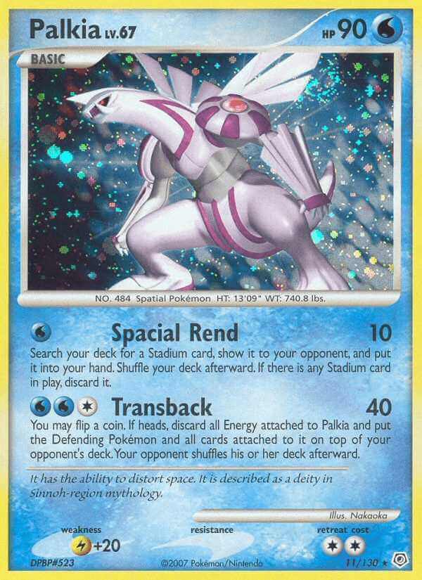 Palkia debut card