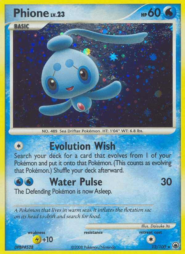 Phione debut card