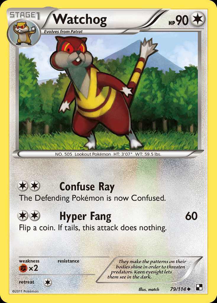 Watchog debut card