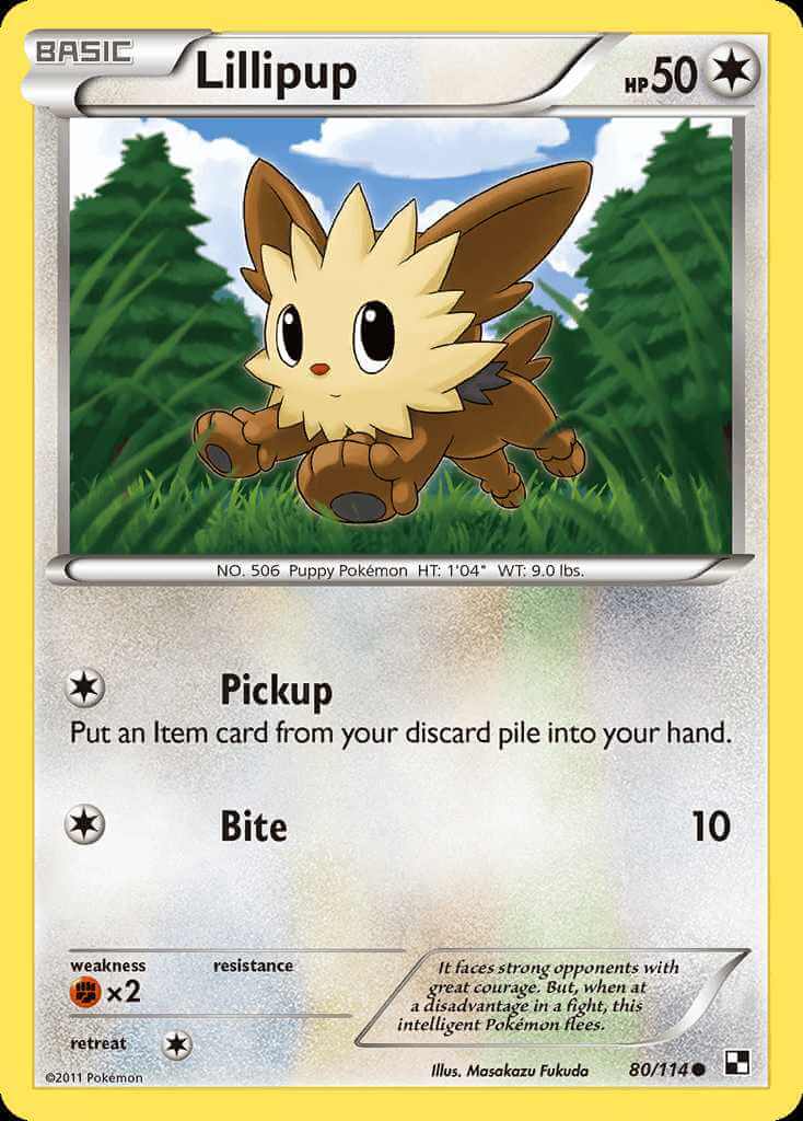 Lillipup debut card