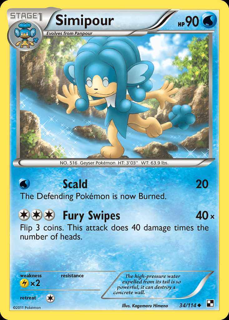 Simipour debut card