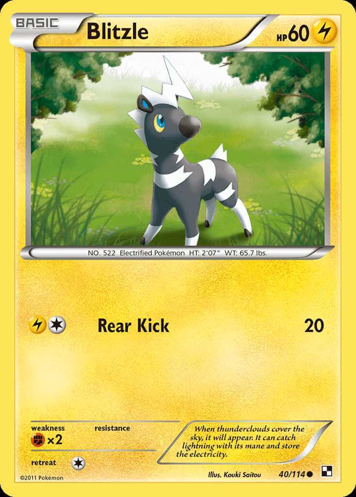 Blitzle debut card