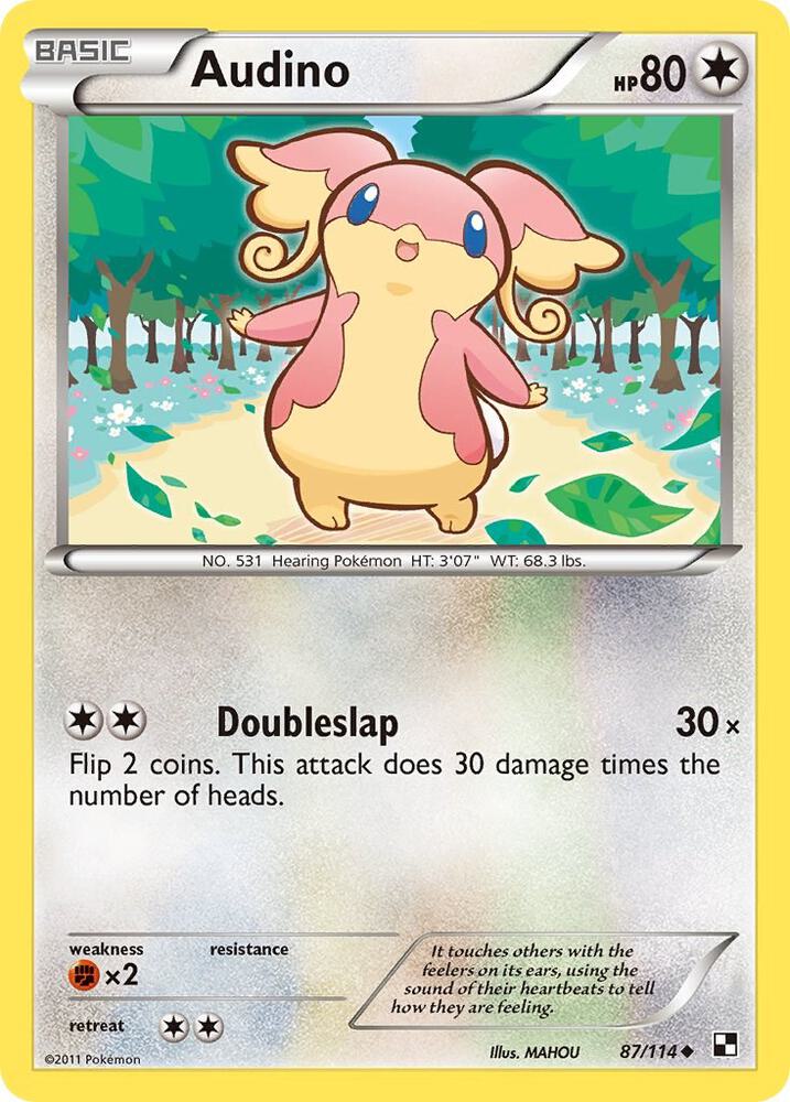 Audino debut card
