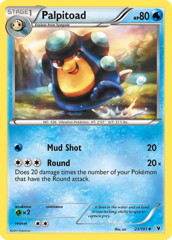 Palpitoad debut card
