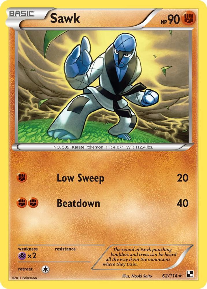 Sawk debut card