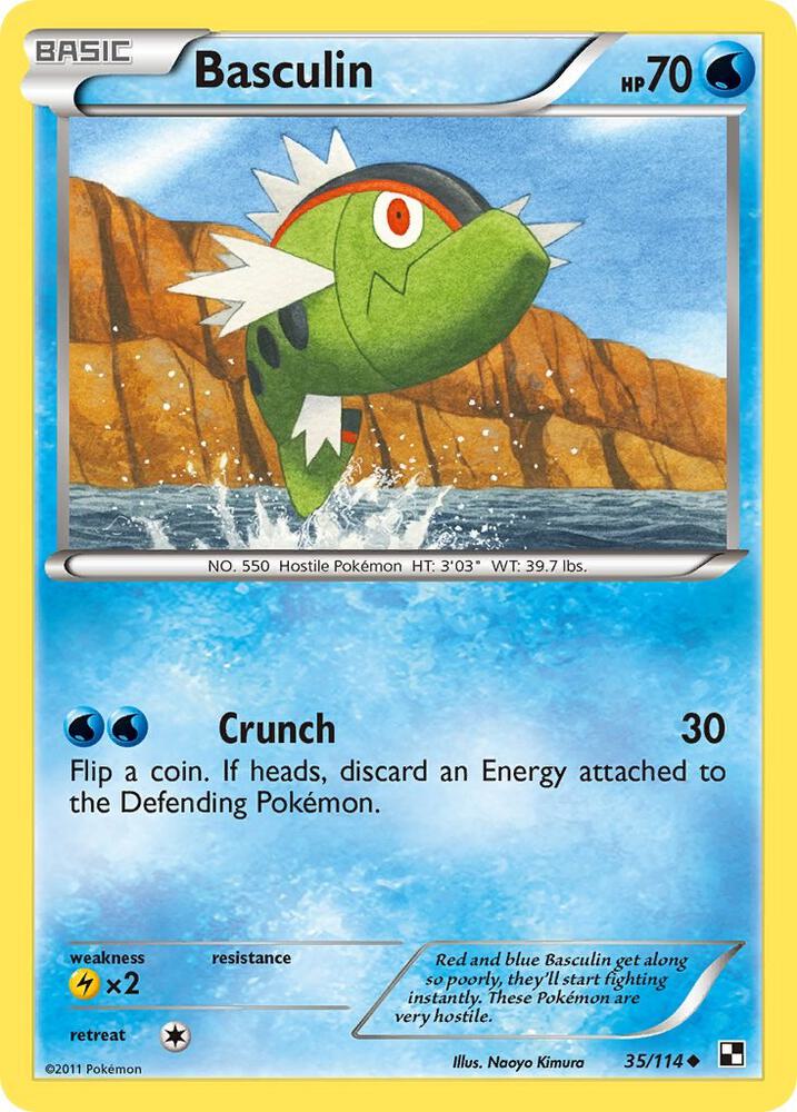 Basculin debut card