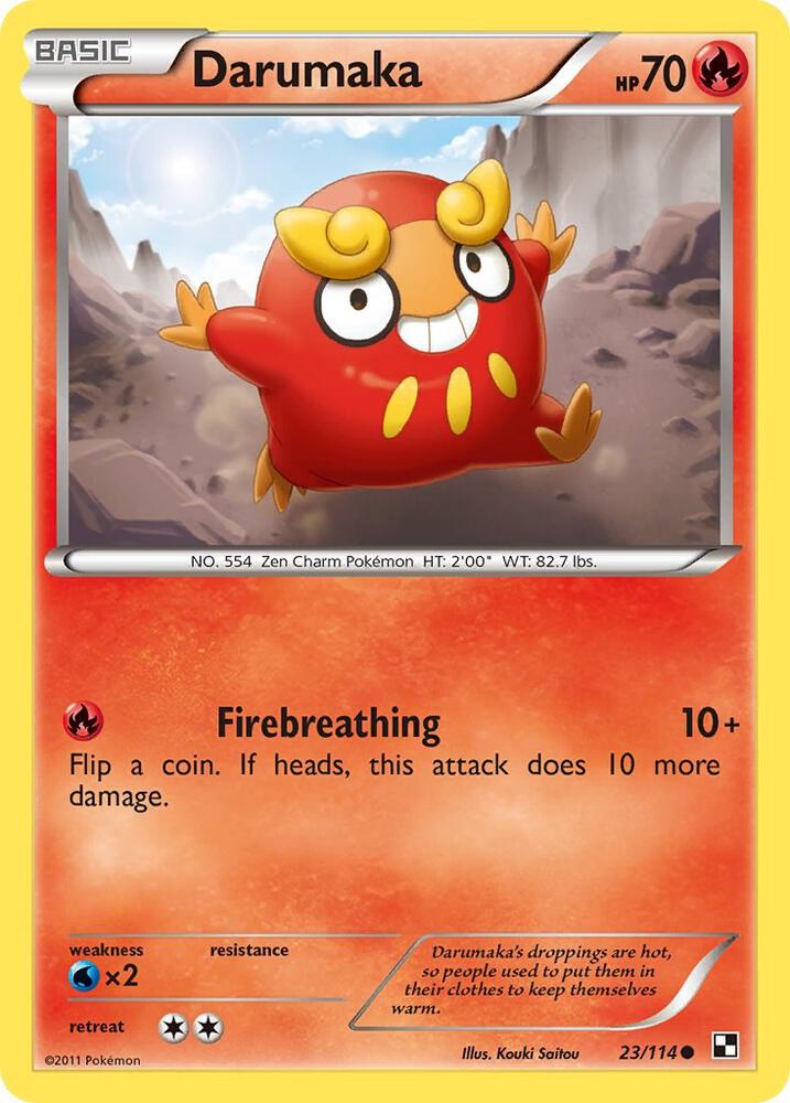 Darumaka debut card