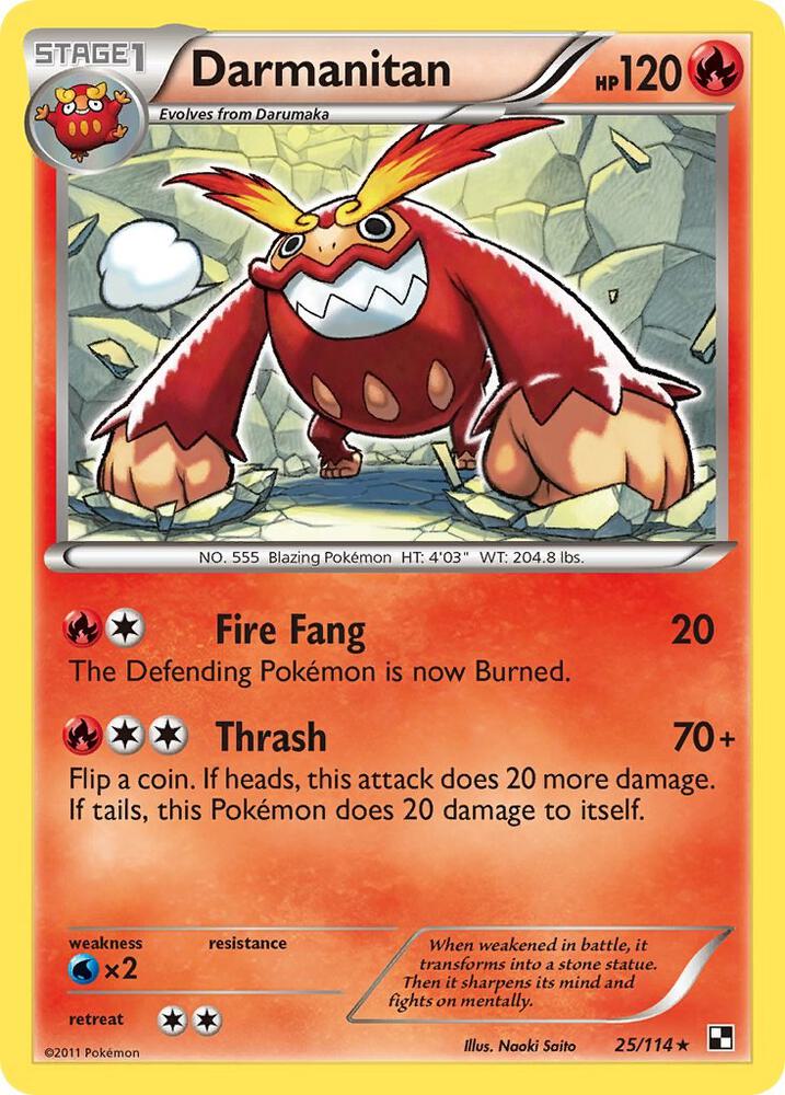 Darmanitan debut card