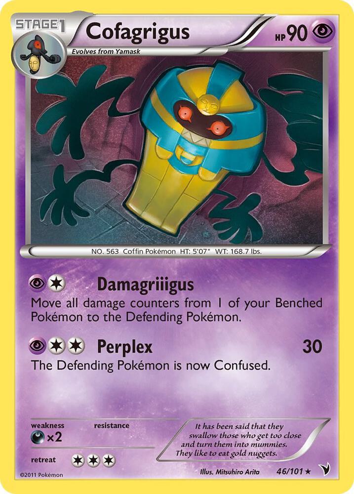 Cofagrigus debut card