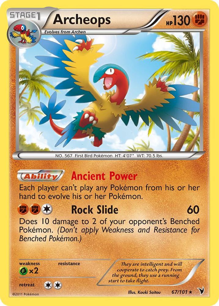 Archeops debut card