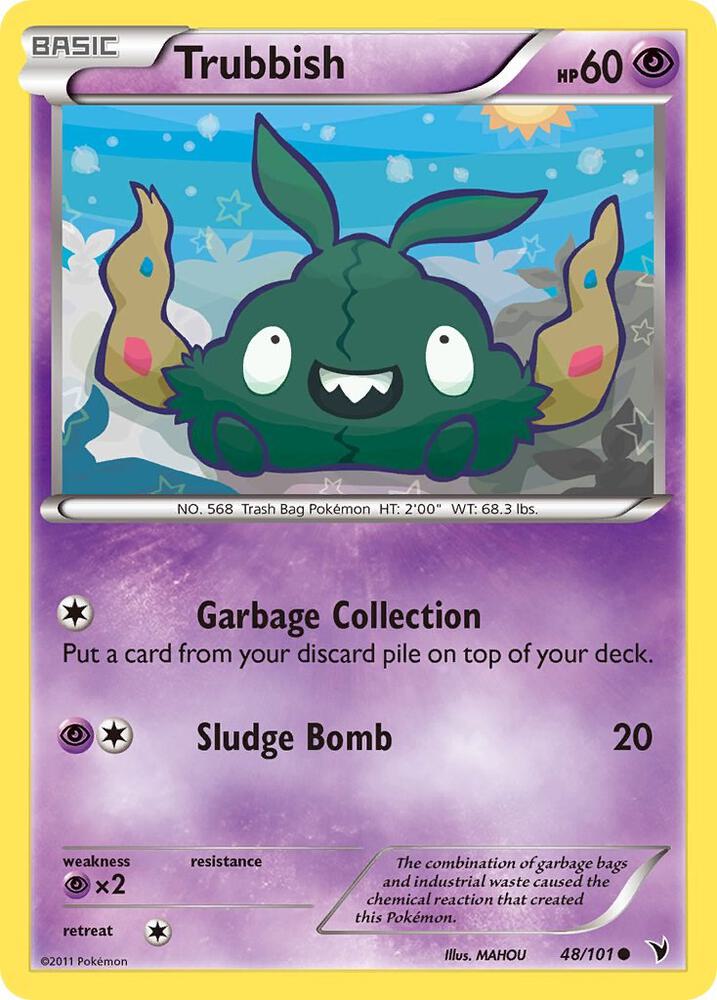 Trubbish debut card
