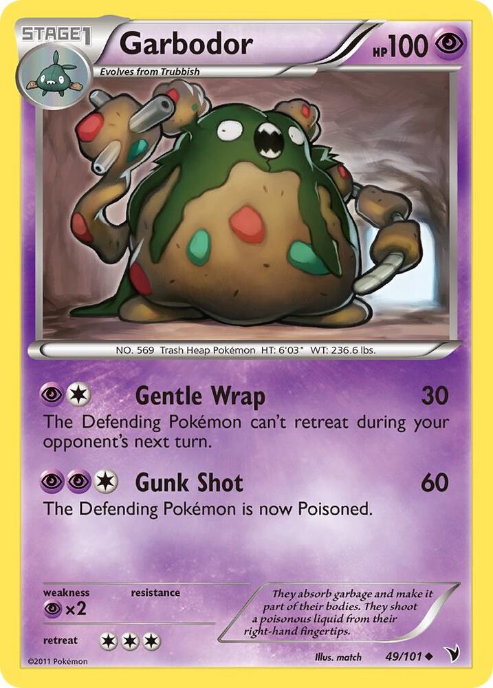 Garbodor debut card