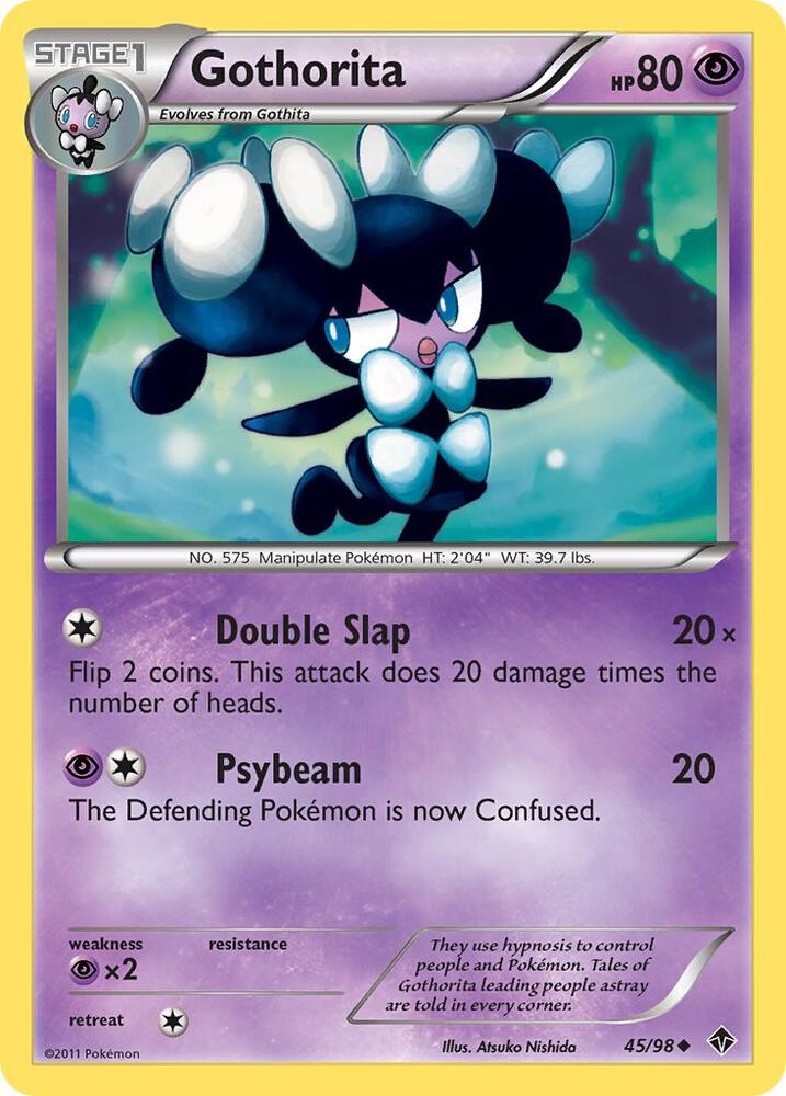 Gothorita debut card