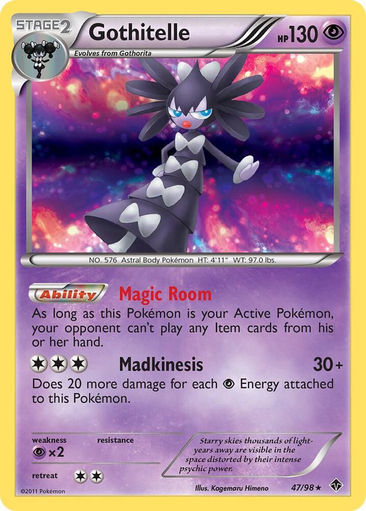 Gothitelle debut card