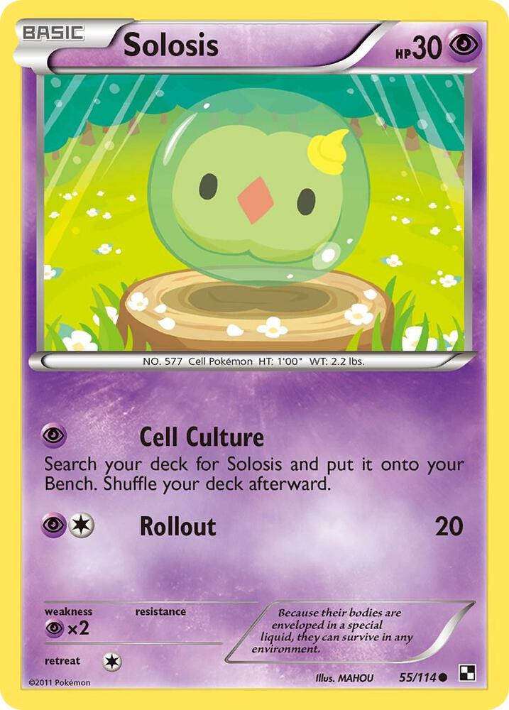 Solosis debut card