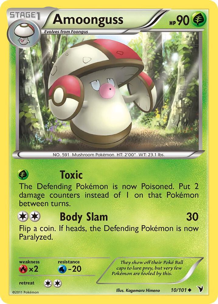 Amoonguss debut card