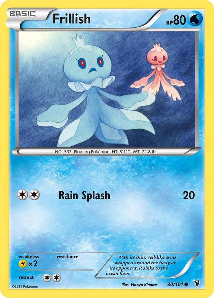 Frillish debut card