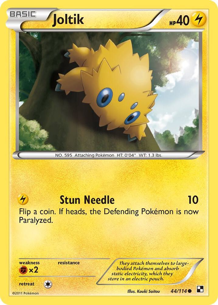 Joltik debut card