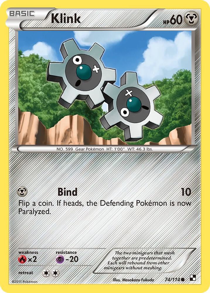 Klink debut card