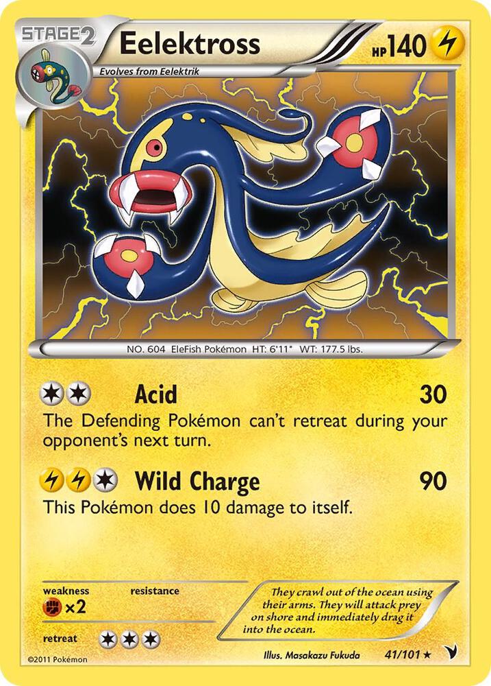 Eelektross debut card