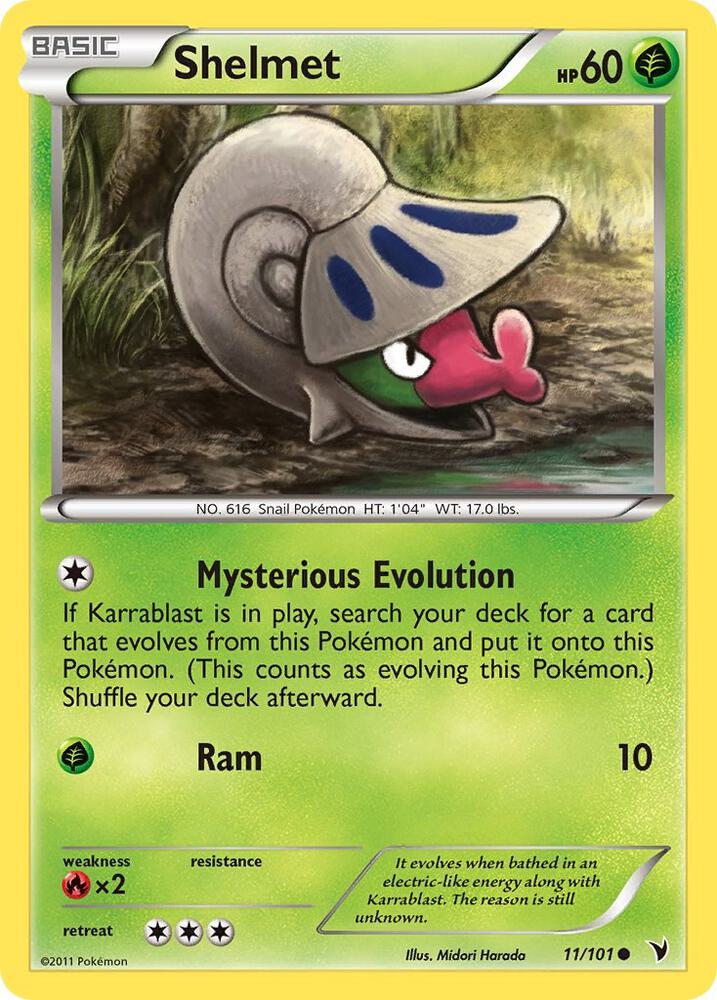 Shelmet debut card