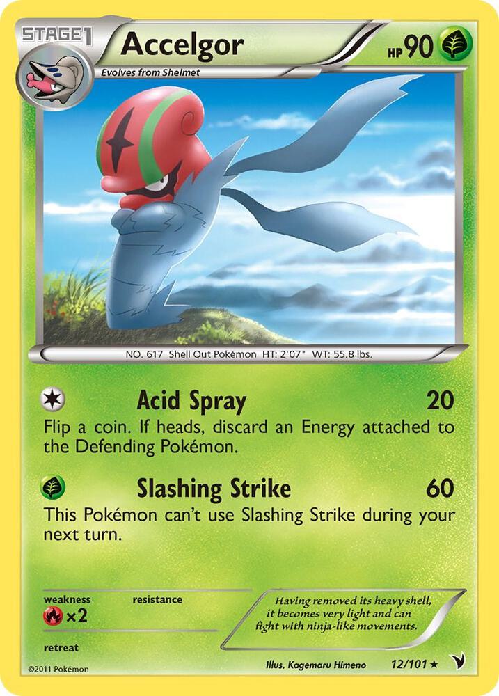 Accelgor debut card