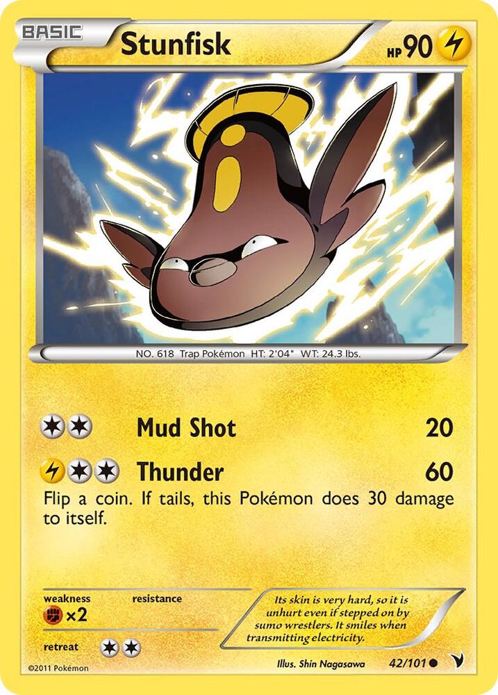 Stunfisk debut card