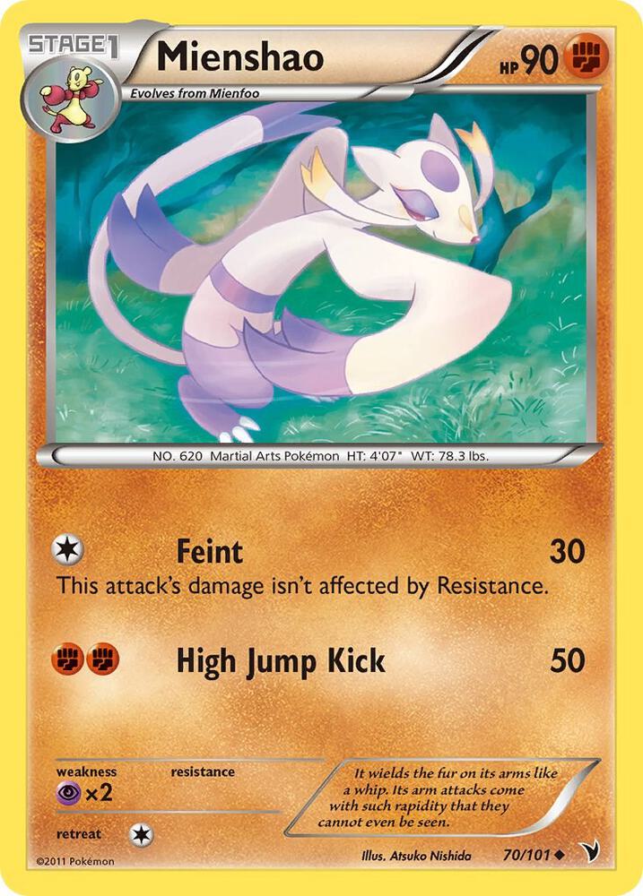 Mienshao debut card