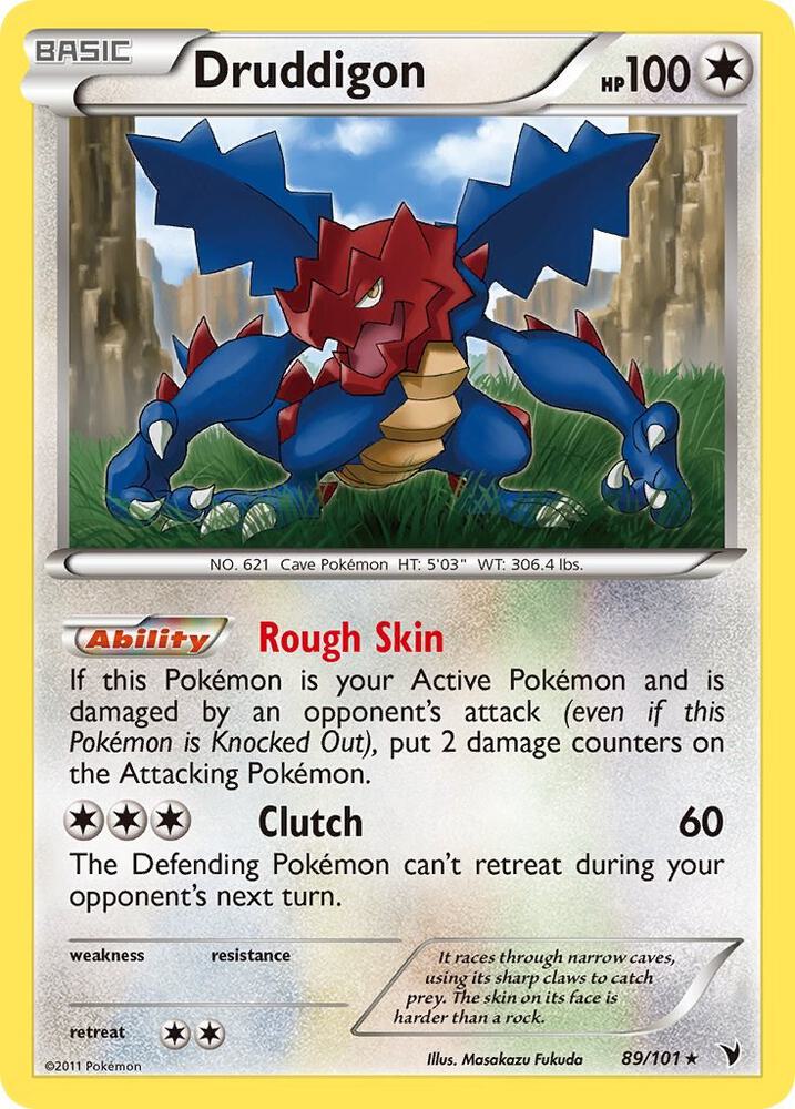 Druddigon debut card