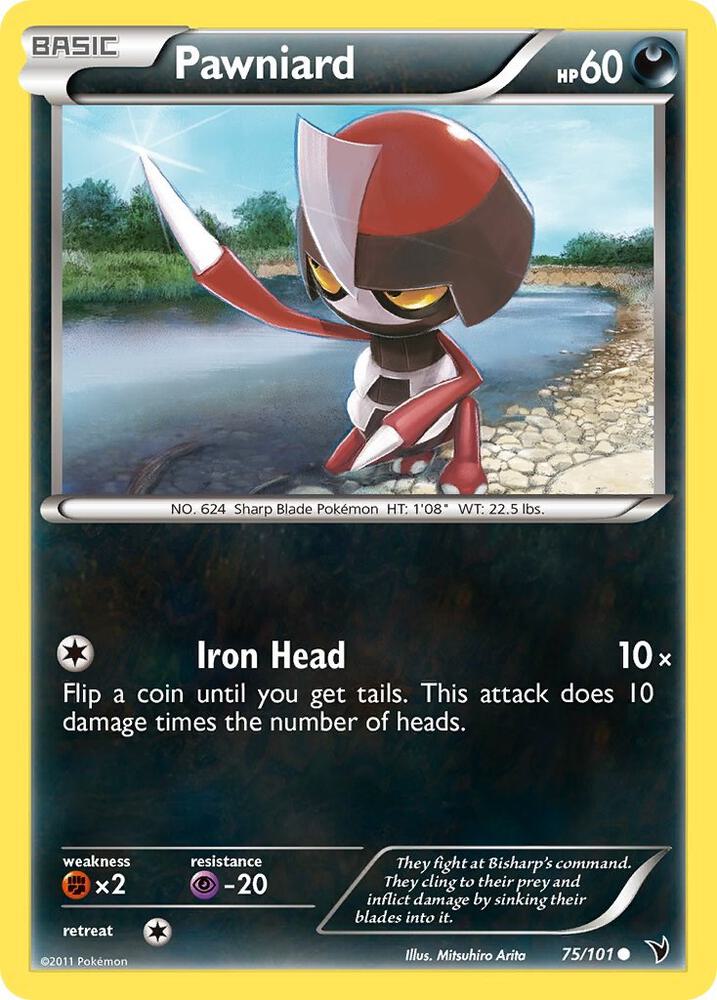 Pawniard debut card