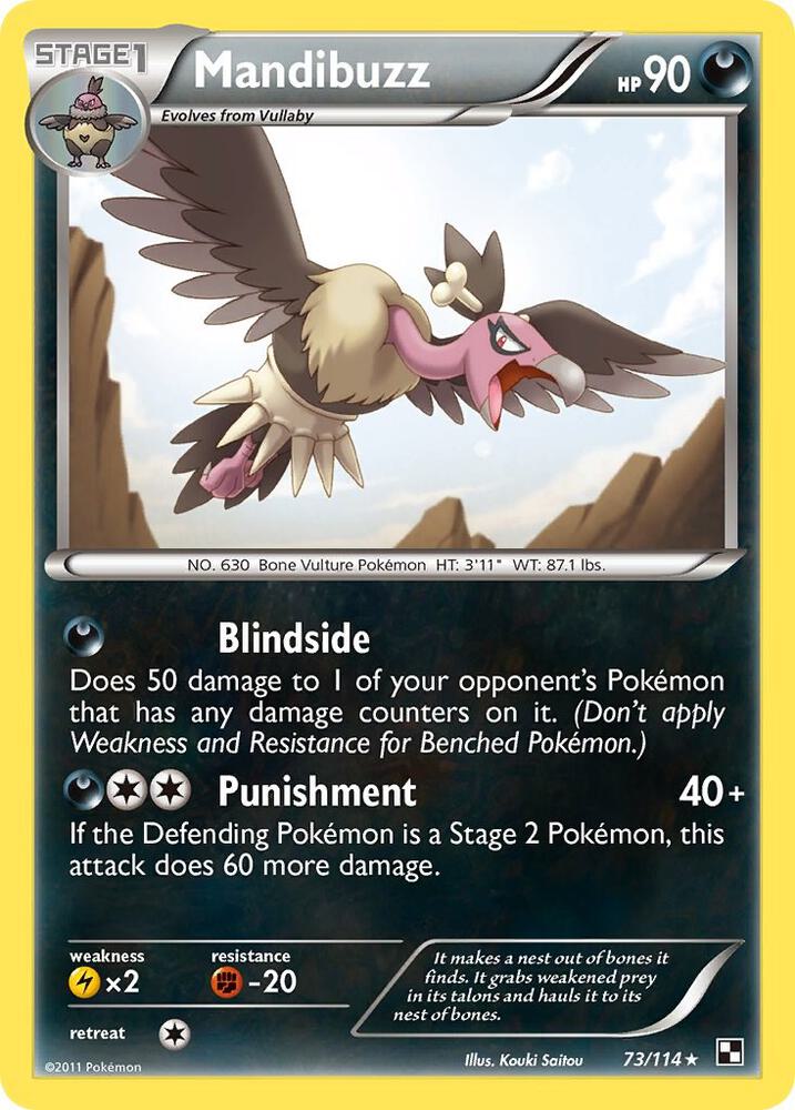 Mandibuzz debut card