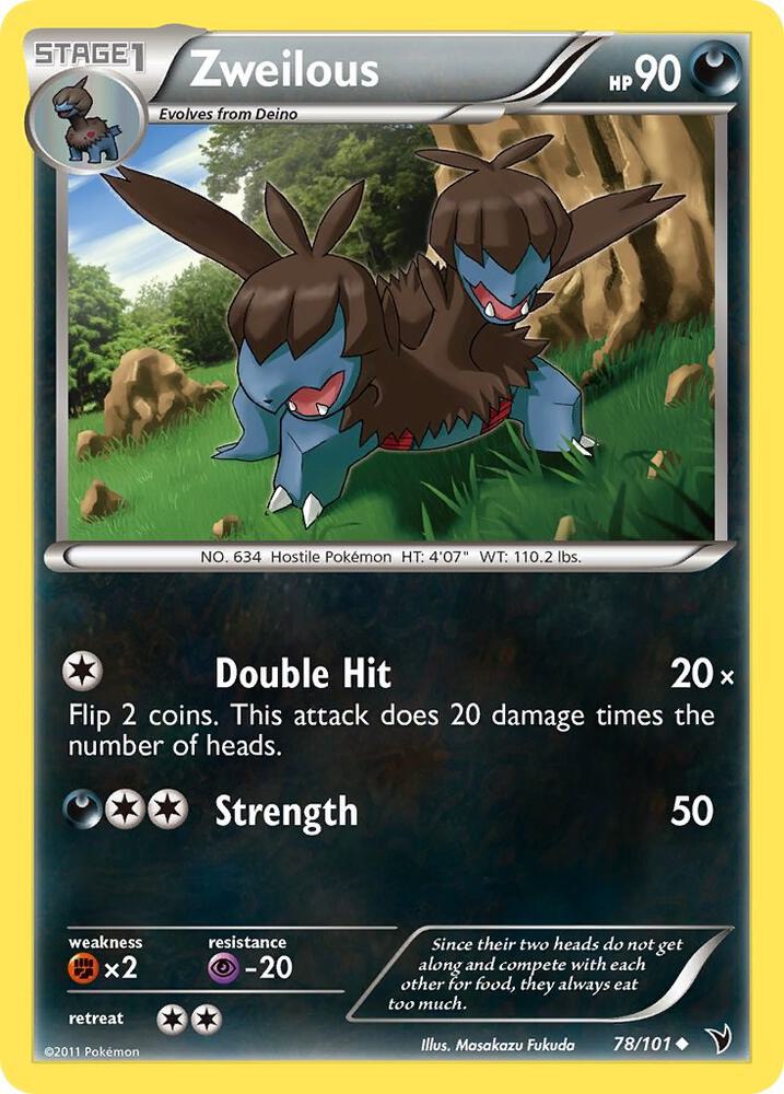 Zweilous debut card
