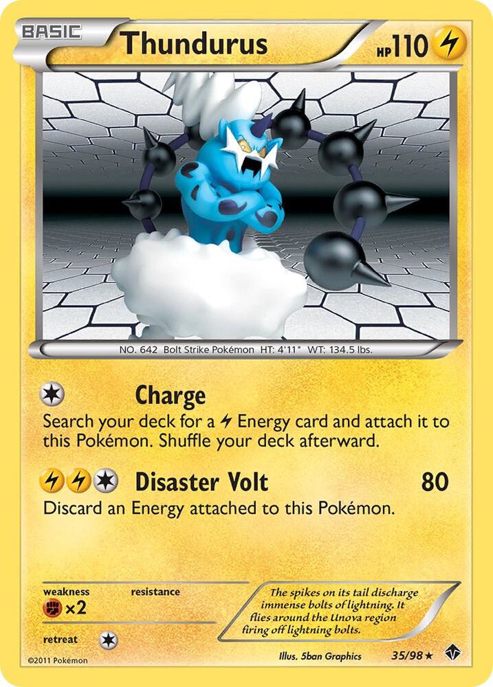 Thundurus debut card