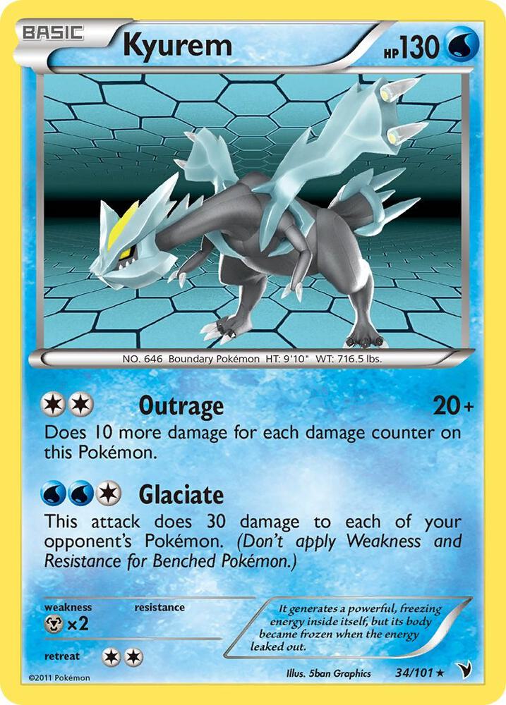 Kyurem debut card