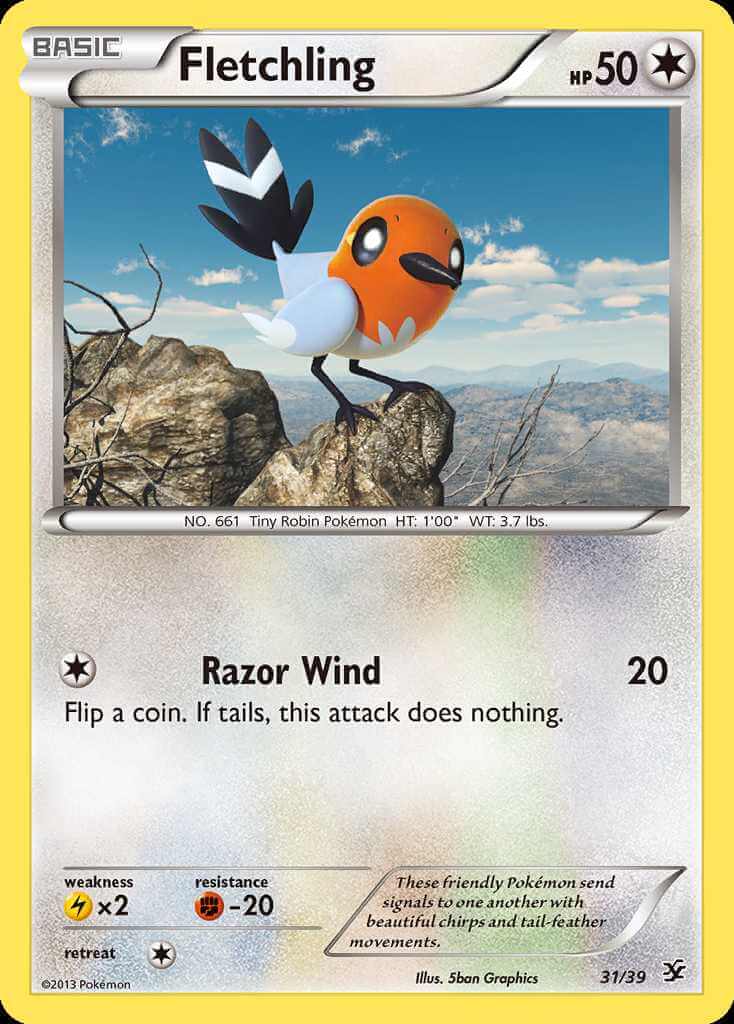 Fletchling debut card