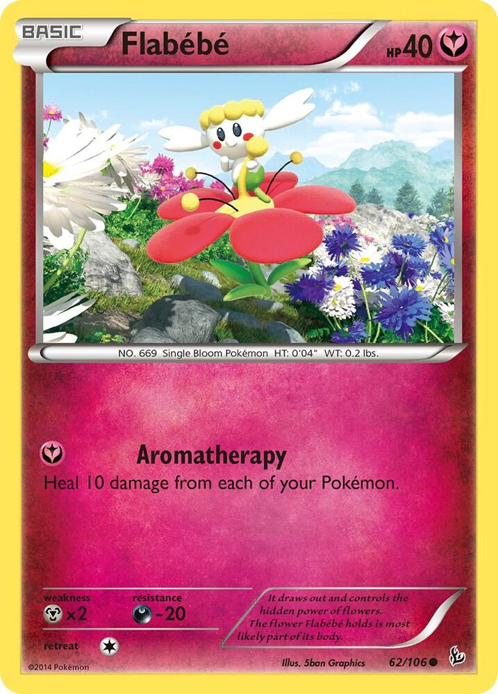 Flabébé debut card