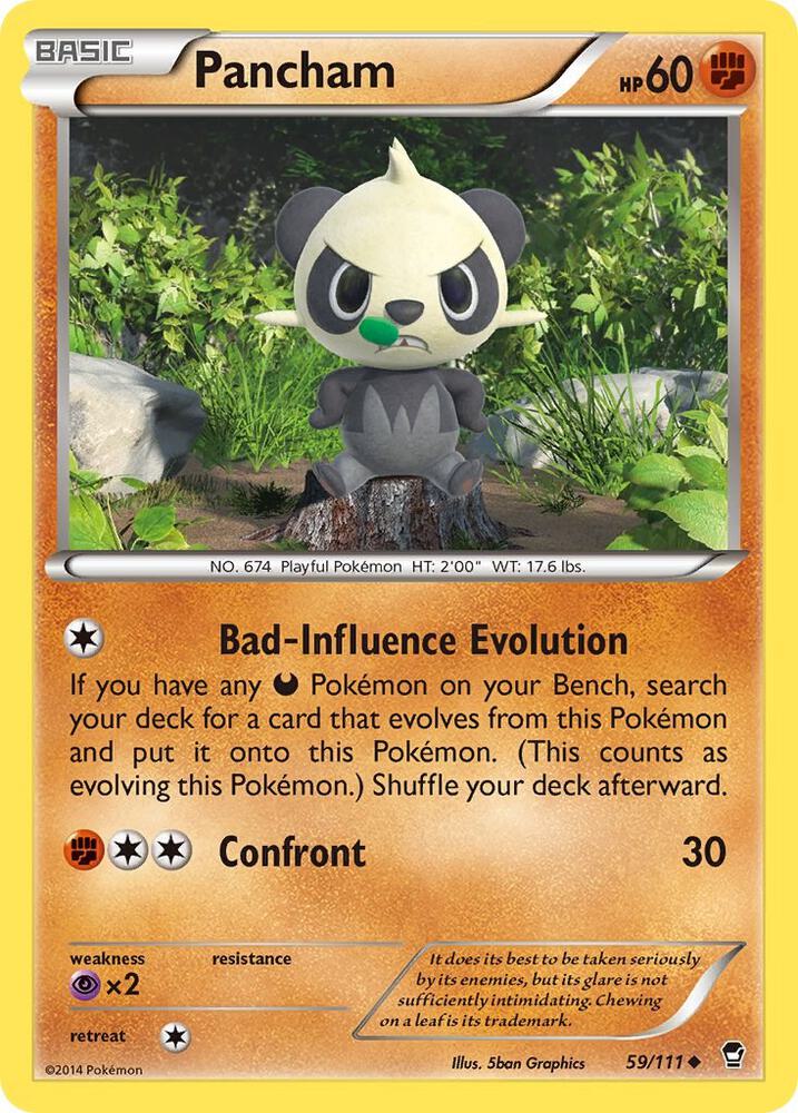 Pancham debut card