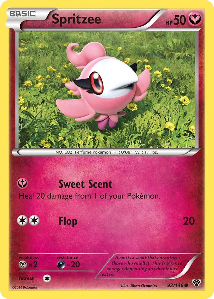 Spritzee debut card
