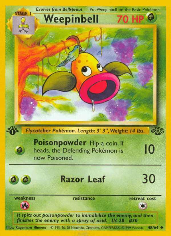 Weepinbell debut card