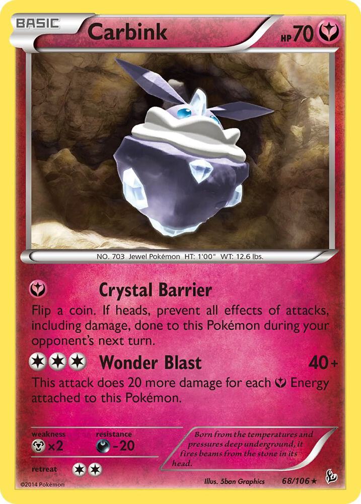 Carbink debut card