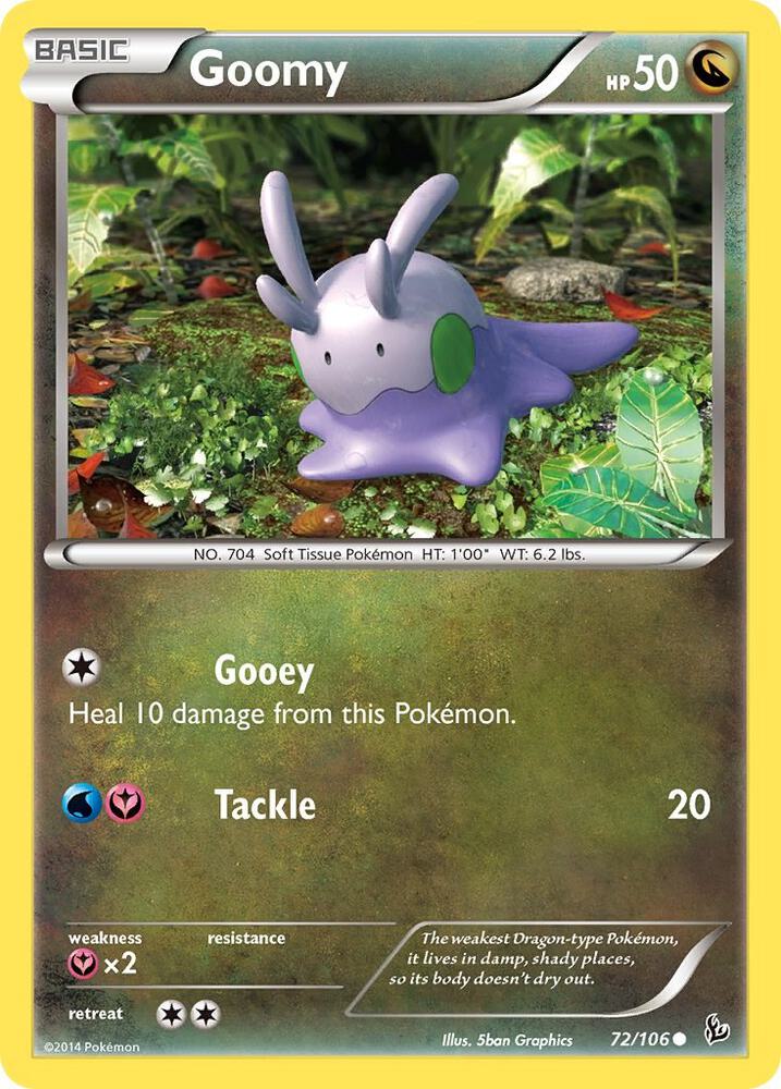 Goomy debut card