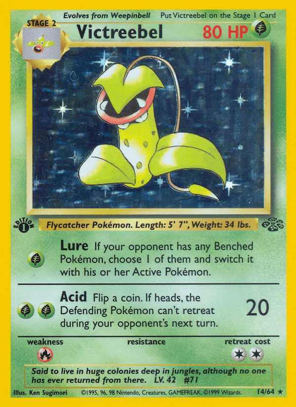 Victreebel debut card