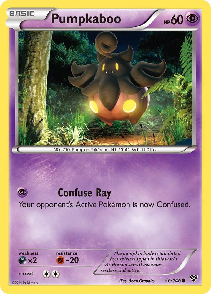 Pumpkaboo debut card