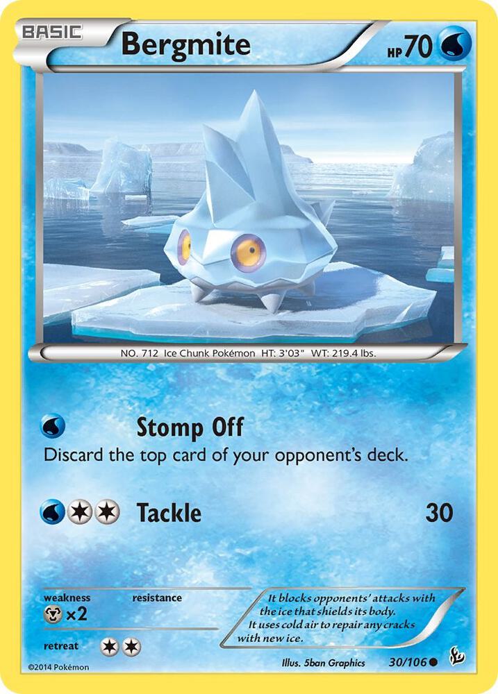 Bergmite debut card